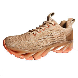 Men's Mesh Lace Up Closure Breathable Running Sport Sneakers