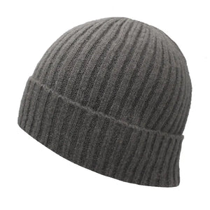 Men's Acrylic Skullies Beanies Knitted Pattern Casual Warm Cap