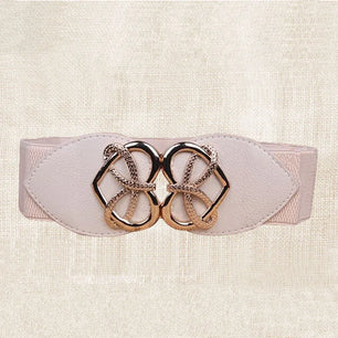 Women's PU Leather Buckle Closure Solid Pattern Trendy Belts