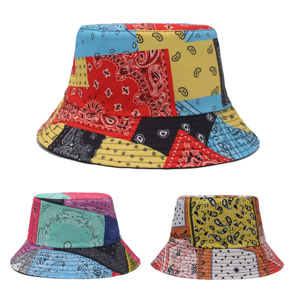 Women's Cotton Printed Pattern Luxury Casual Wear Trendy Hat