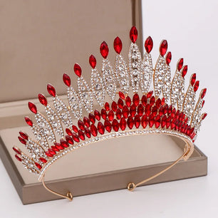 Women's Zinc Alloy Plant Pattern Tiaras Bridal Classic Crown