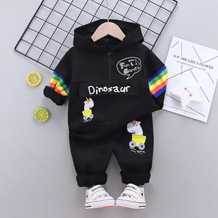 Kid's Polyester Long Sleeves Pullover Closure Casual Clothes