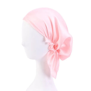 Women's Polyester Head Wrap Solid Pattern Casual Turban Caps