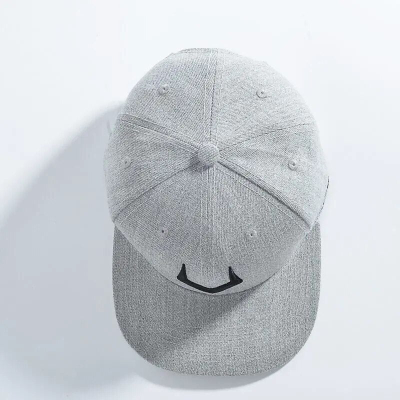 Men's Cotton Adjustable Strap Breathable Embroidery Baseball Cap