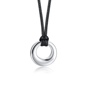 Men's Metal Stainless Steel Trendy Geometric Pattern Necklace
