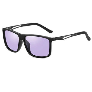 Men's Acetate Frame TAC Lens Square Shaped Classic Sunglasses