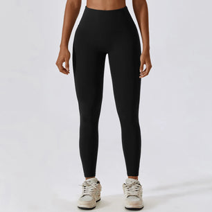 Women's Nylon High Waist Push Up Seamless Sports Wear Leggings