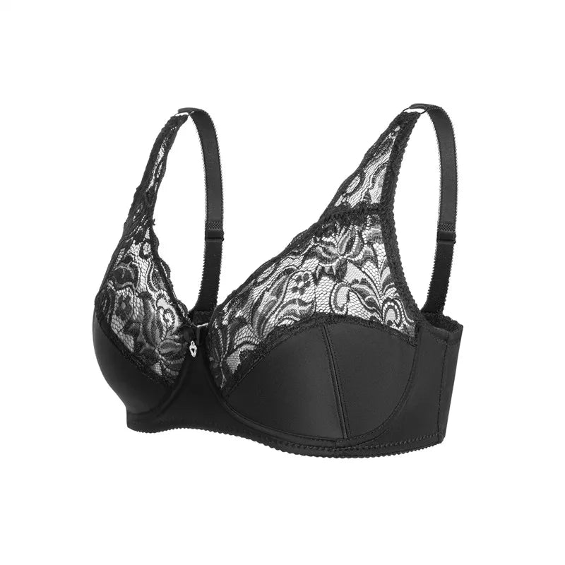 Women's Polyester Non-Convertible Straps Back Closure Push Up Bra