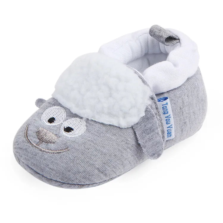 Baby's Cotton Round Toe Quick-Dry Cartoon Pattern Casual Shoes