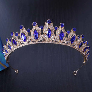 Women's Zinc Alloy Water Drop Pattern Tiaras Bridal Classic Crown