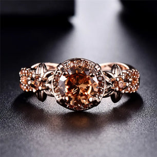 Women's Opals Geometric Shaped Prong Setting Trendy Wedding Ring