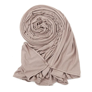 Women's Polyester Head Wrap Quick-Dry Solid Pattern Scarves