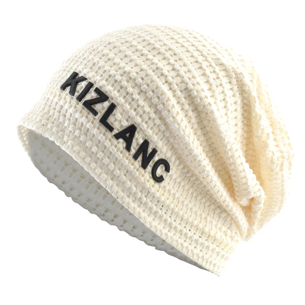 Women's Cotton Skullies Beanies Knitted Pattern Hip Hop Cap