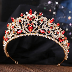 Women's Zinc Alloy Water Drop Pattern Tiaras Bridal Classic Crown