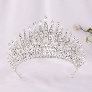 Women's Zinc Alloy Geometric Pattern Tiaras Bridal Classic Crown