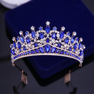 Women's Zinc Alloy Plant Pattern Tiaras Bridal Classic Crown