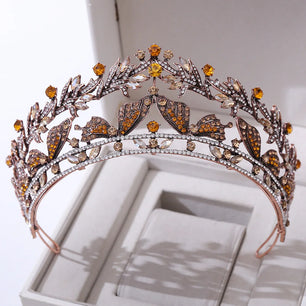 Women's Zinc Alloy Geometric Pattern Tiaras Bridal Classic Crown