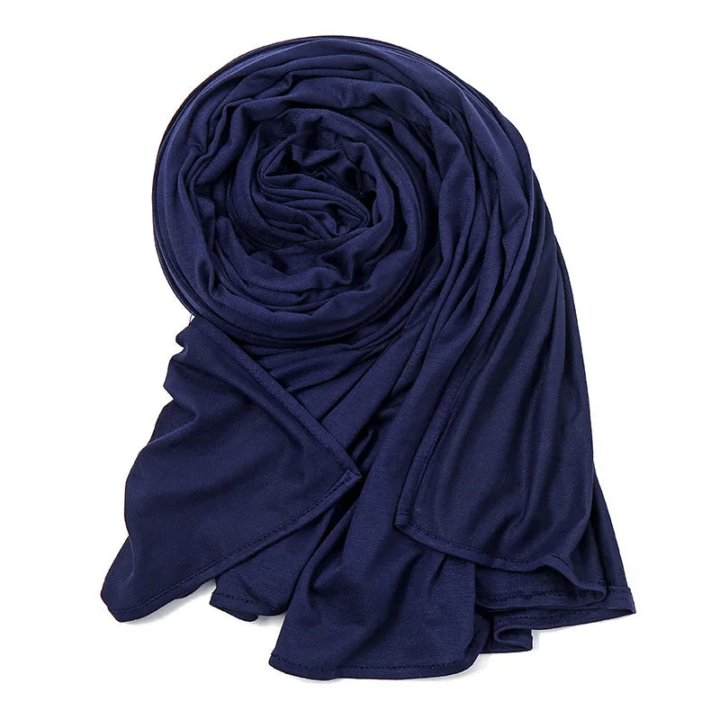 Women's Polyester Head Wrap Quick-Dry Solid Pattern Scarves