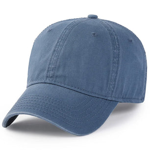 Men's Cotton Adjustable Strap Solid Pattern Casual Baseball Cap