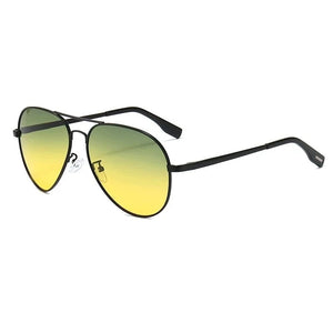 Women's Alloy Frame TAC Lens Oval Shaped Polarized Sunglasses