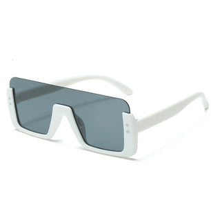 Kid's Polycarbonate Frame Acrylic Lens Polarized Square Sunglasses