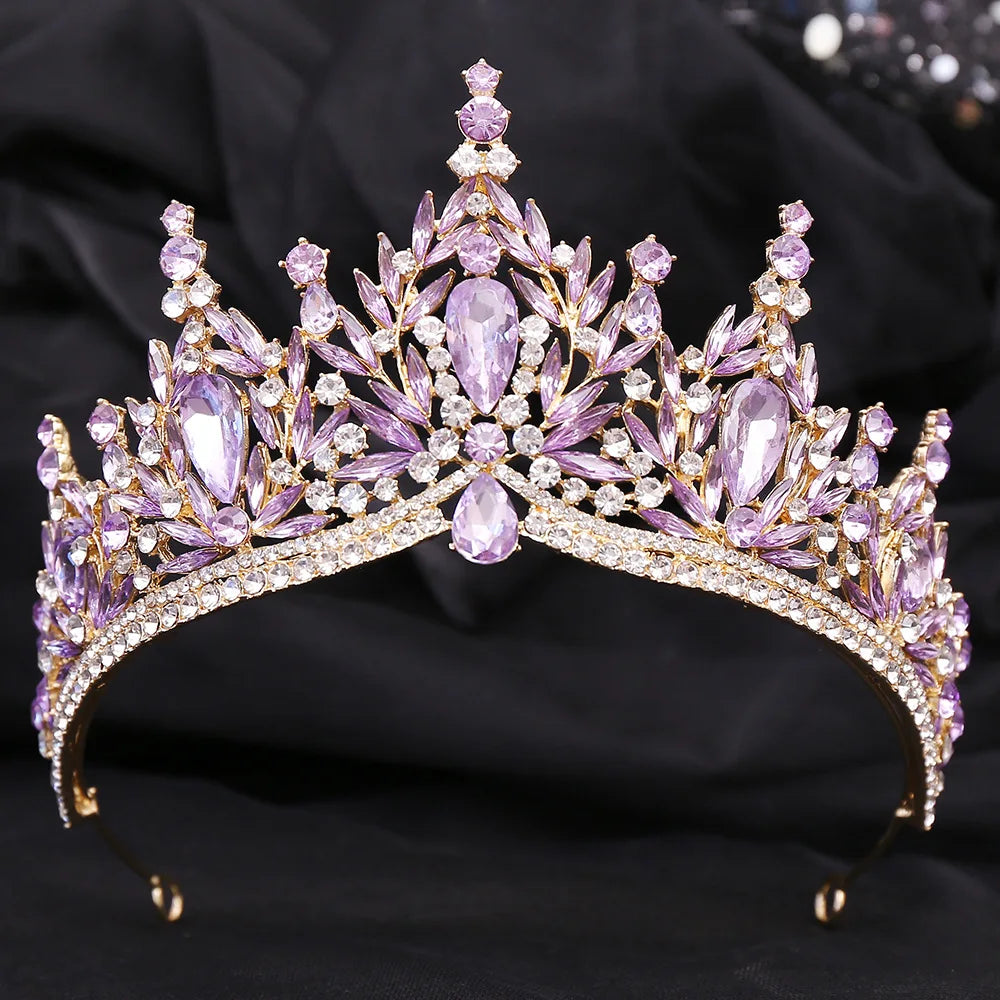 Women's Zinc Alloy Plant Pattern Tiaras Bridal Classic Crown