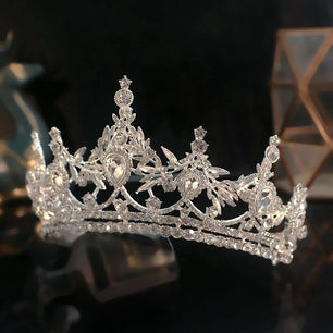 Women's Zinc Alloy Geometric Pattern Tiaras Bridal Classic Crown