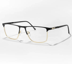 Men's Alloy Frame Full-Rim Square Shaped Trendy Optical Glasses