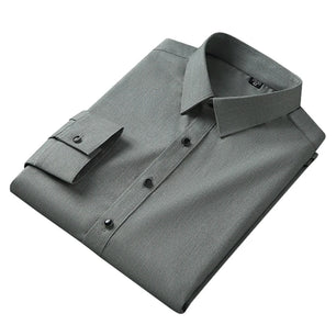 Men's Cotton Turn-Down Collar Full Sleeves Single Breasted Shirt