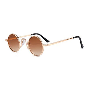 Kid's Alloy Frame Round Shape Vintage Vintage Trendy Sunglasses