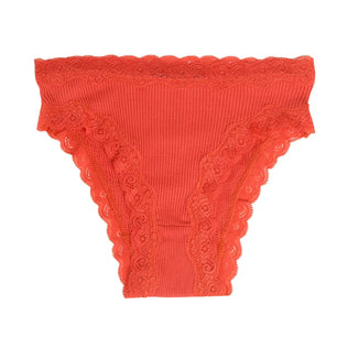 Women's 1 Pcs Silk High Elastic Waist Closure Breathable Panties