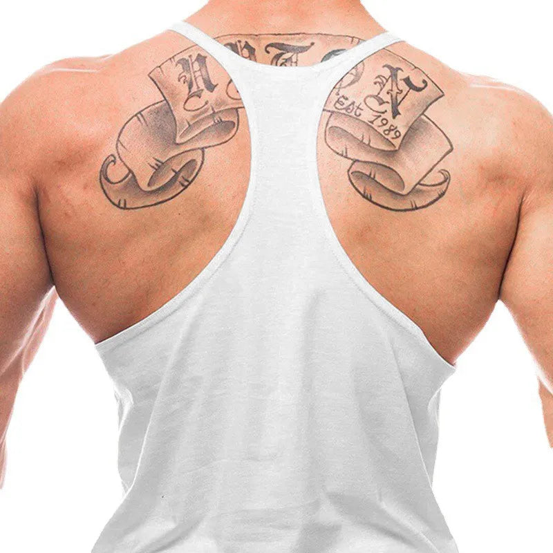 Men's O-Neck Sleeveless Quick Dry Compression Gym Wear Shirt