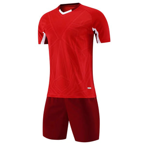 Men's Polyester Short Sleeve T-Shirt With Shorts Workout Set