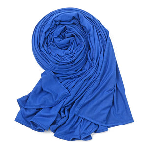 Women's Polyester Head Wrap Quick-Dry Solid Pattern Scarves