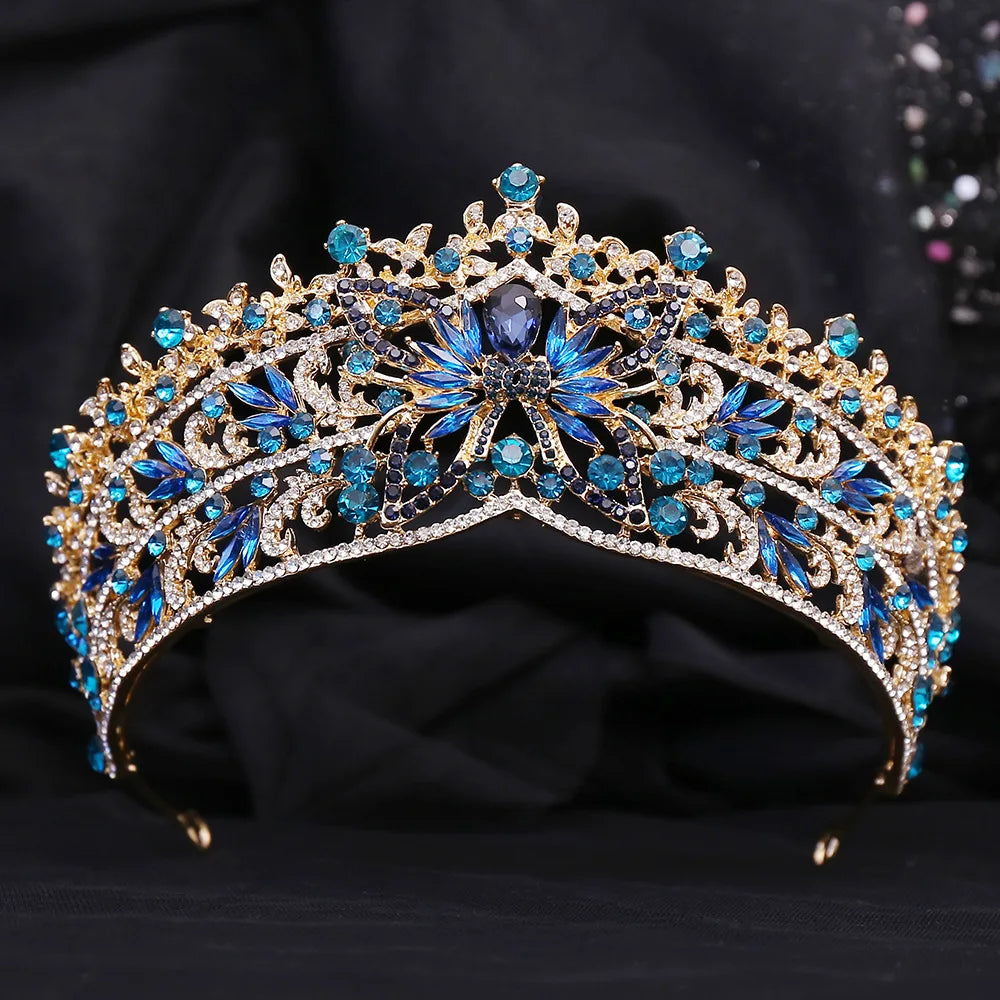 Women's Zinc Alloy Butterfly Pattern Tiaras Bridal Classic Crown