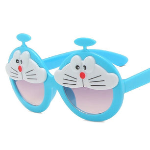 Kid's Resin Frame UV400 Protection Cartoon Pattern Sunglasses