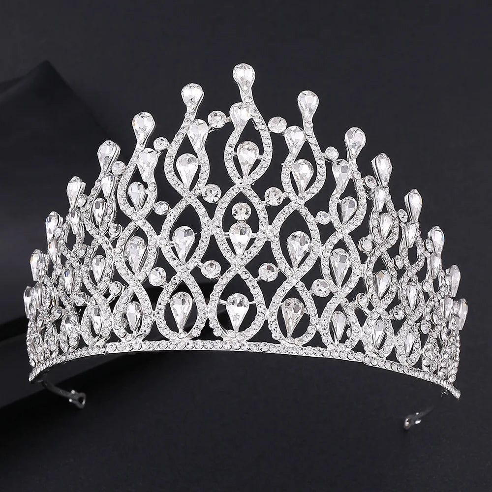 Women's Zinc Alloy Plant Pattern Tiaras Bridal Classic Crown