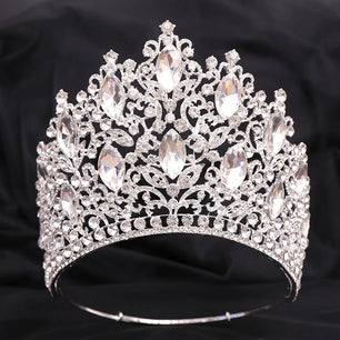 Women's Zinc Alloy Plant Pattern Tiaras Bridal Classic Crown