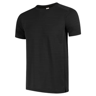 Men's Polyester Short Sleeve Pullover Closure Sportswear T-Shirt