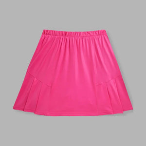 Women's Polyester Solid Pattern Quick-Dry Casual Wear Skirts