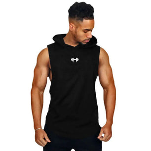 Men's Cotton Sleeveless Quick Dry Compression Gym Wear Shirt