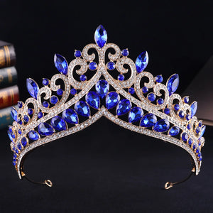 Women's Crystal Zinc Alloy Geometric Pattern Bridal Wedding Crown