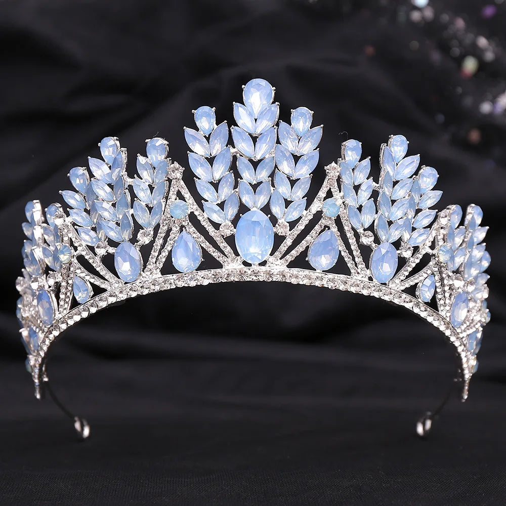 Women's Zinc Alloy Geometric Pattern Tiaras Bridal Wedding Crown