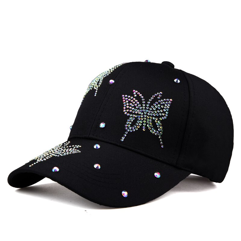 Women's Cotton Adjustable Strap Sun Protection Baseball Cap