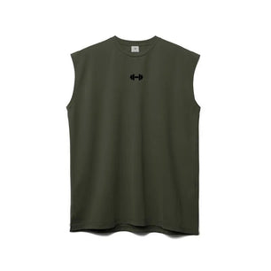 Men's O-Neck Sleeveless Quick Dry Compression Gym Wear Shirt