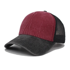 Women's Polyester Adjustable Solid Pattern Casual Baseball Cap