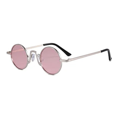 Kid's Alloy Frame Polycarbonate Lens Round Shaped Sunglasses