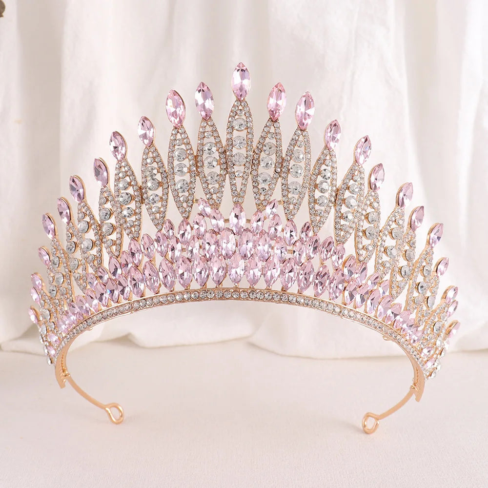 Women's Zinc Alloy Geometric Pattern Tiaras Bridal Classic Crown