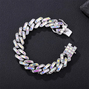 Women's 100% Zinc Alloy Geometric Pattern Link Chain Bracelet