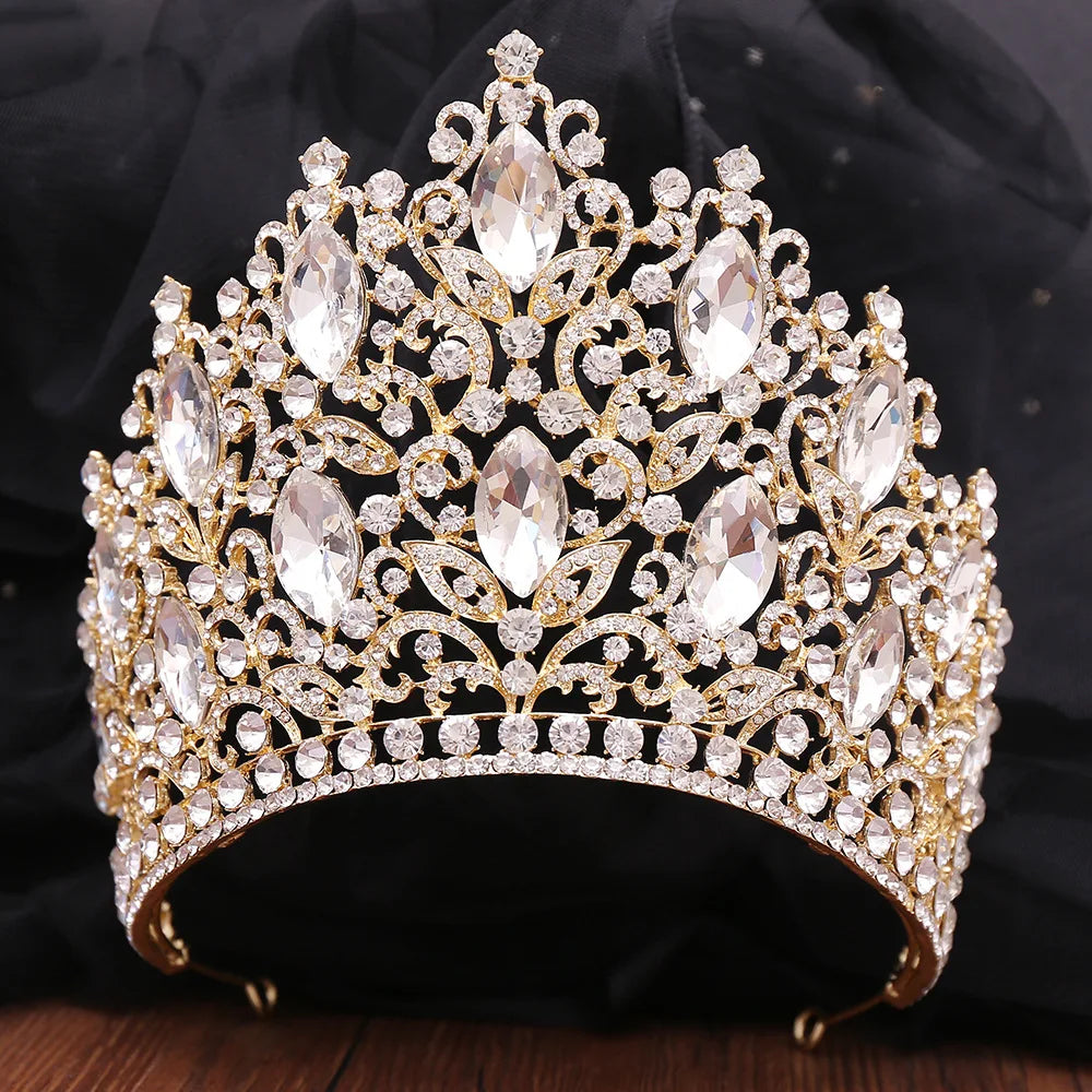 Women's Zinc Alloy Plant Pattern Tiaras Bridal Classic Crown